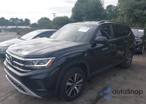 2021 Volkswagen Atlas 2.0T Se z USA, uszkodzony, nr VIN 1V2LP2CA6MC509313